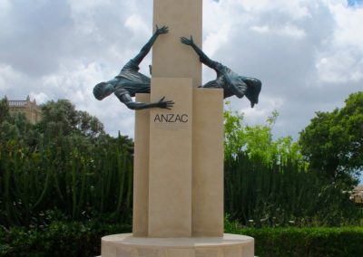 Anzac Memorial, Argotti Botanical Gardens, Malta.