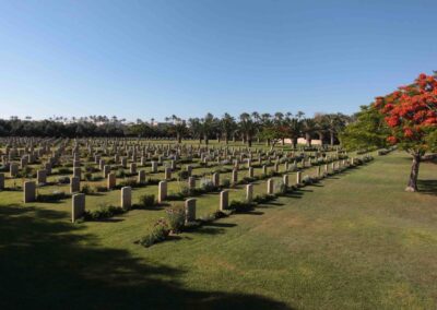 A general view of Deir El Belah War Cemetery where 299 Corporal Thomas Browne is buried, in the central Gaza Strip June 16, 2014. Photo by Ashraf Amra