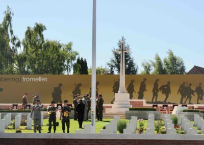 Dedication of Fromelles (Pheasant Wood) Military Cemetery